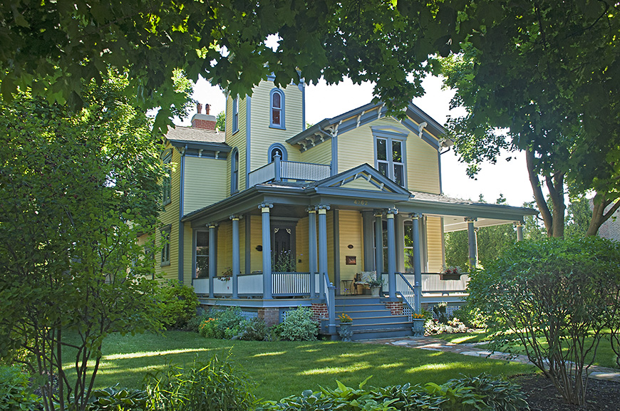 Gray Mansion - Italian Farm House